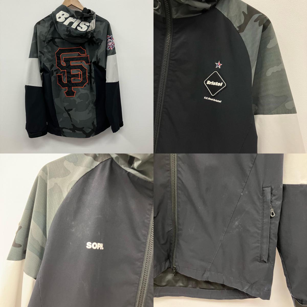 FCRB | エフシーアールビー MLB TOUR MULTI PATTERN TRAINING JACKET パーカー FCRB-212005 カモ サイズ：S【イオン広店】