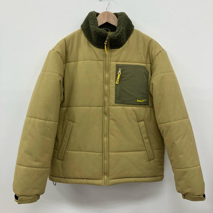 HUF | ハフ SIPLE PUFFER JACKET ダウンジャケット JK00415 カーキ サイズ：M【イオン広店】
