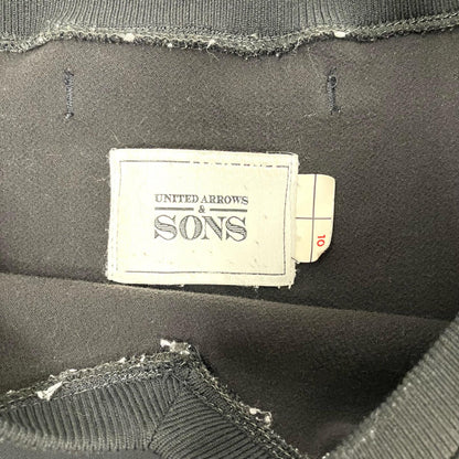 UNITED ARROWS & SONS | ユナイテッドアローズ アンド サンズ スウェット 5512-299-0515 ブラック サイズ：S【イオン広店】