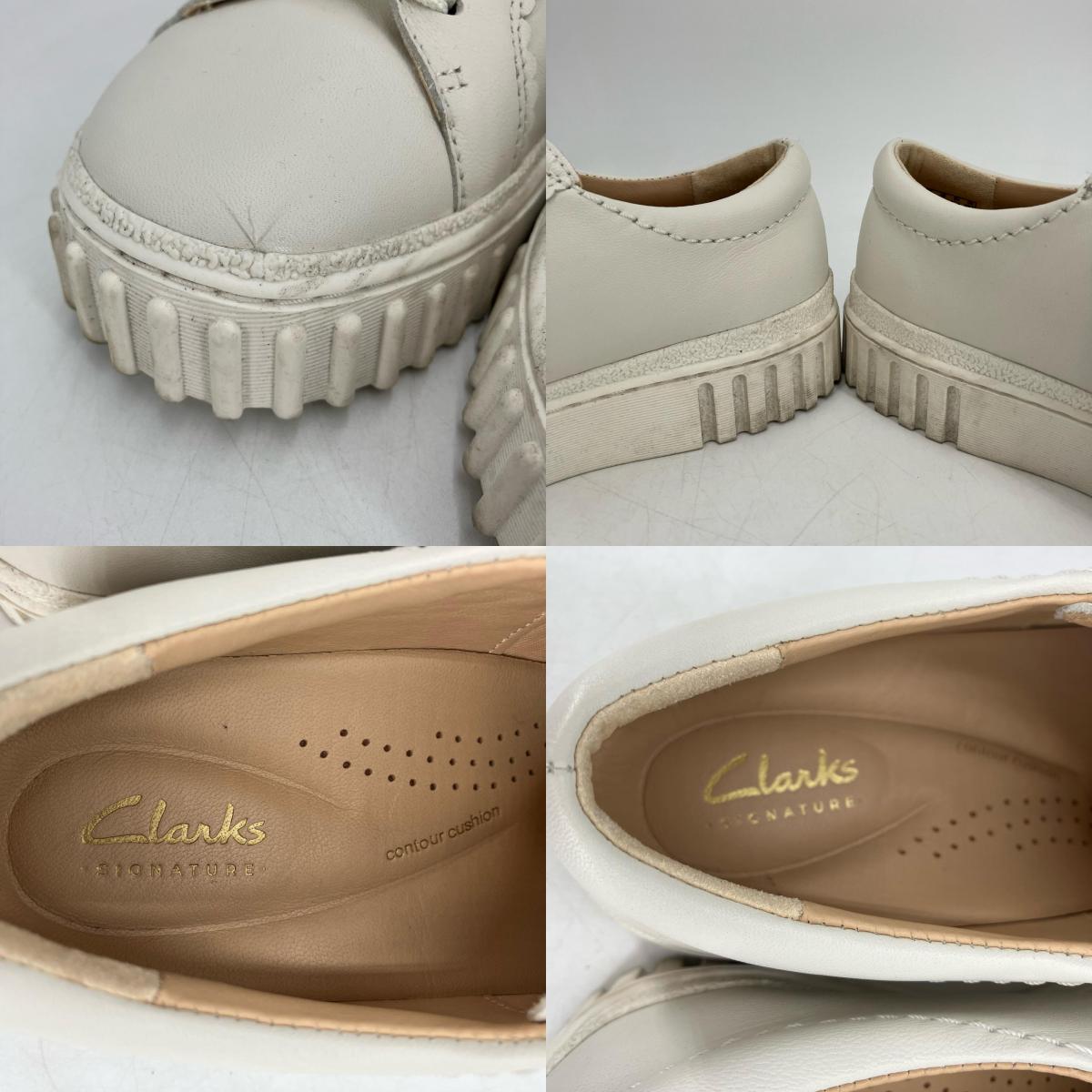 Clarks | クラークス Mayhill Walk スニーカー ホワイト 23.5cm【イオン広店】