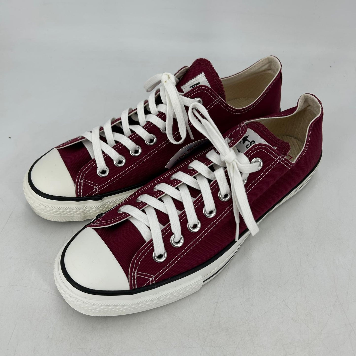 CONVERSE | コンバース CANVAS ALLSTAR J OX スニーカー 31316720 ボルドー/バーガンディー 28cm【イオン広店】