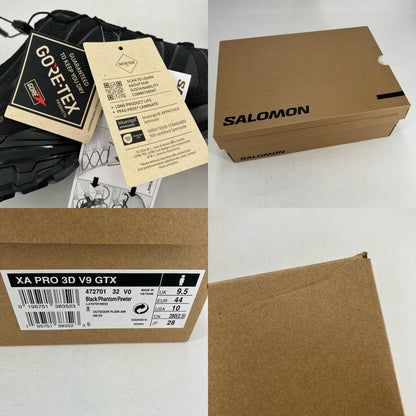 SALOMON | サロモン XA PRO 3D V9 GTX スニーカー L47270100 ブラック 28cm【イオン広店】