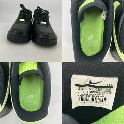 NIKE | ナイキ WMNS AIR FORCE 1 07 スニーカー 315115-040 ブラック 26.5cm【イオン広店】