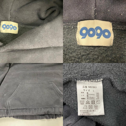 9090 パーカー NN1863 ブラック サイズ：L【イオン広店】