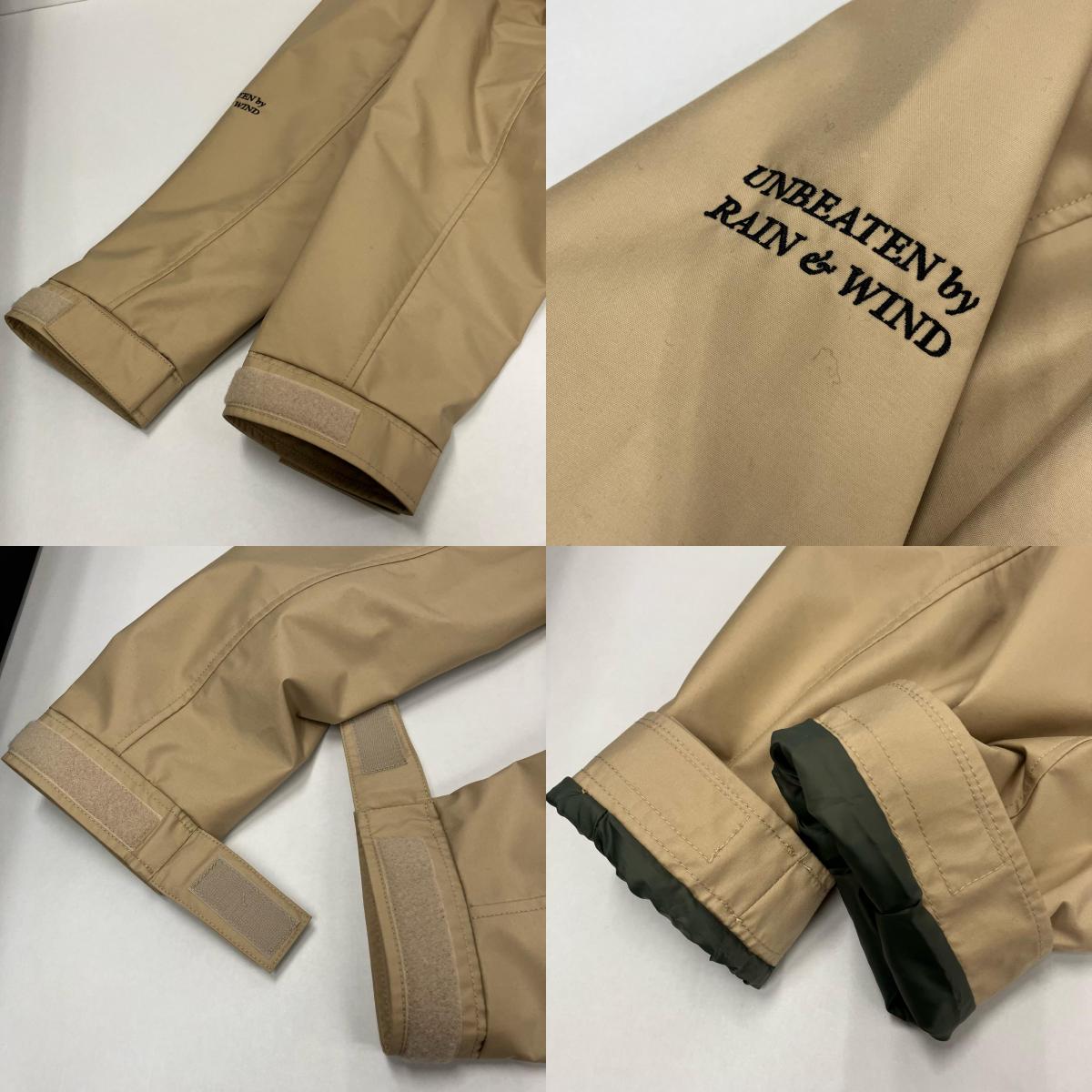 DESCENDANT | ディセンダント RUDDER 3 LAYER JACKET マウンテンパーカー ベージュ サイズ：2【イオン広店】