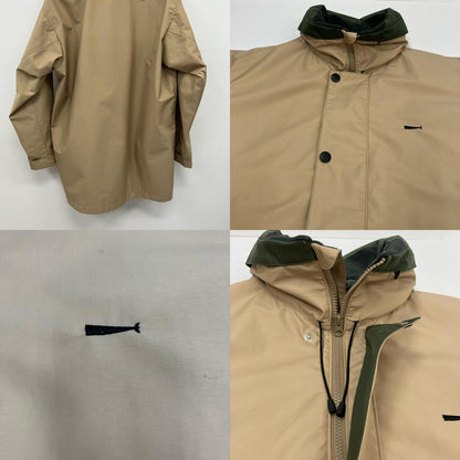 DESCENDANT | ディセンダント RUDDER 3 LAYER JACKET マウンテンパーカー ベージュ サイズ：2【イオン広店】