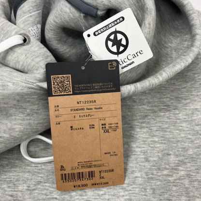 THE NORTH FACE | ザ・ノースフェイス STANDARD Relax Hoodie パーカー NT12235R グレー サイズ：XXL【イオン広店】