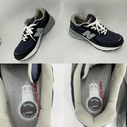 NEW BALANCE | ニューバランス 990V3 スニーカー M9960NB3 ダークネイビー 27.5cm【イオン広店】