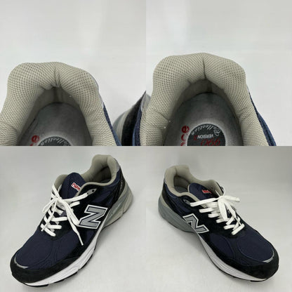 NEW BALANCE | ニューバランス 990V3 スニーカー M9960NB3 ダークネイビー 27.5cm【イオン広店】