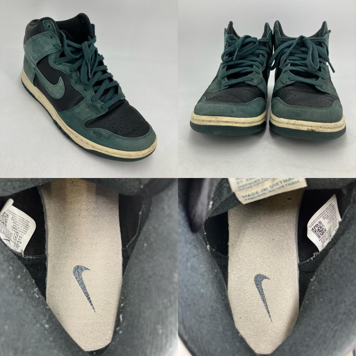 NIKE | ナイキ Dunk High Retro PRM スニーカー DQ7679-002 ブラック 28.5cm【イオン広店】