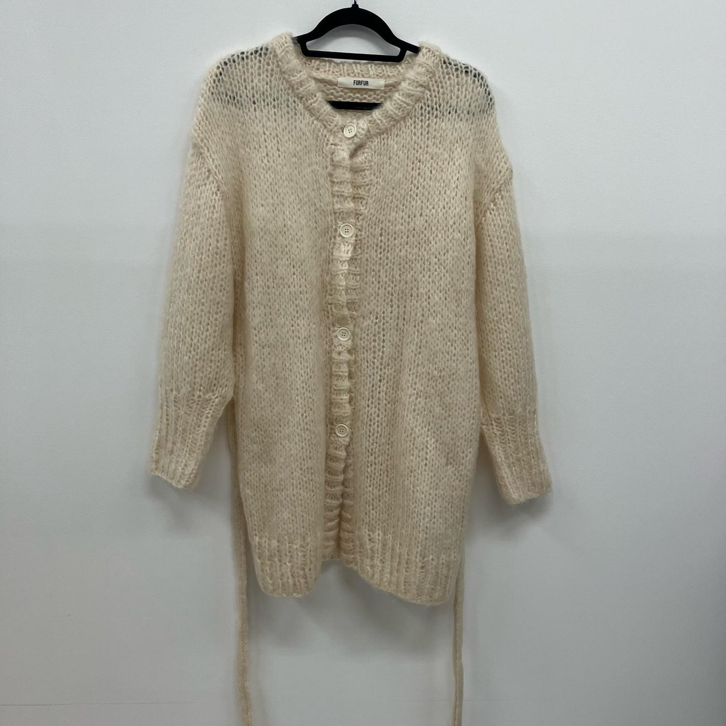furfur | ファーファー カーディガン RWNT224029 ホワイト【イオン広店】