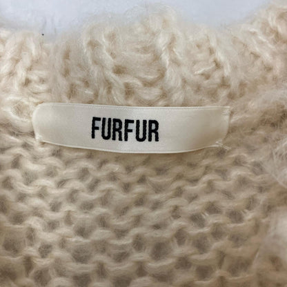 furfur | ファーファー カーディガン RWNT224029 ホワイト【イオン広店】