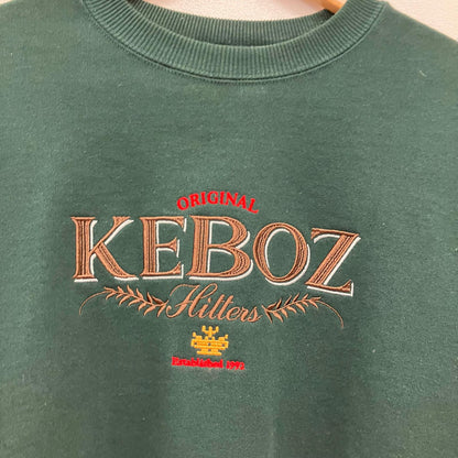 KEBOZ | ケボズ CFT SWEAT CREWNECK スウェット グリーン サイズ：S【イオン広店】
