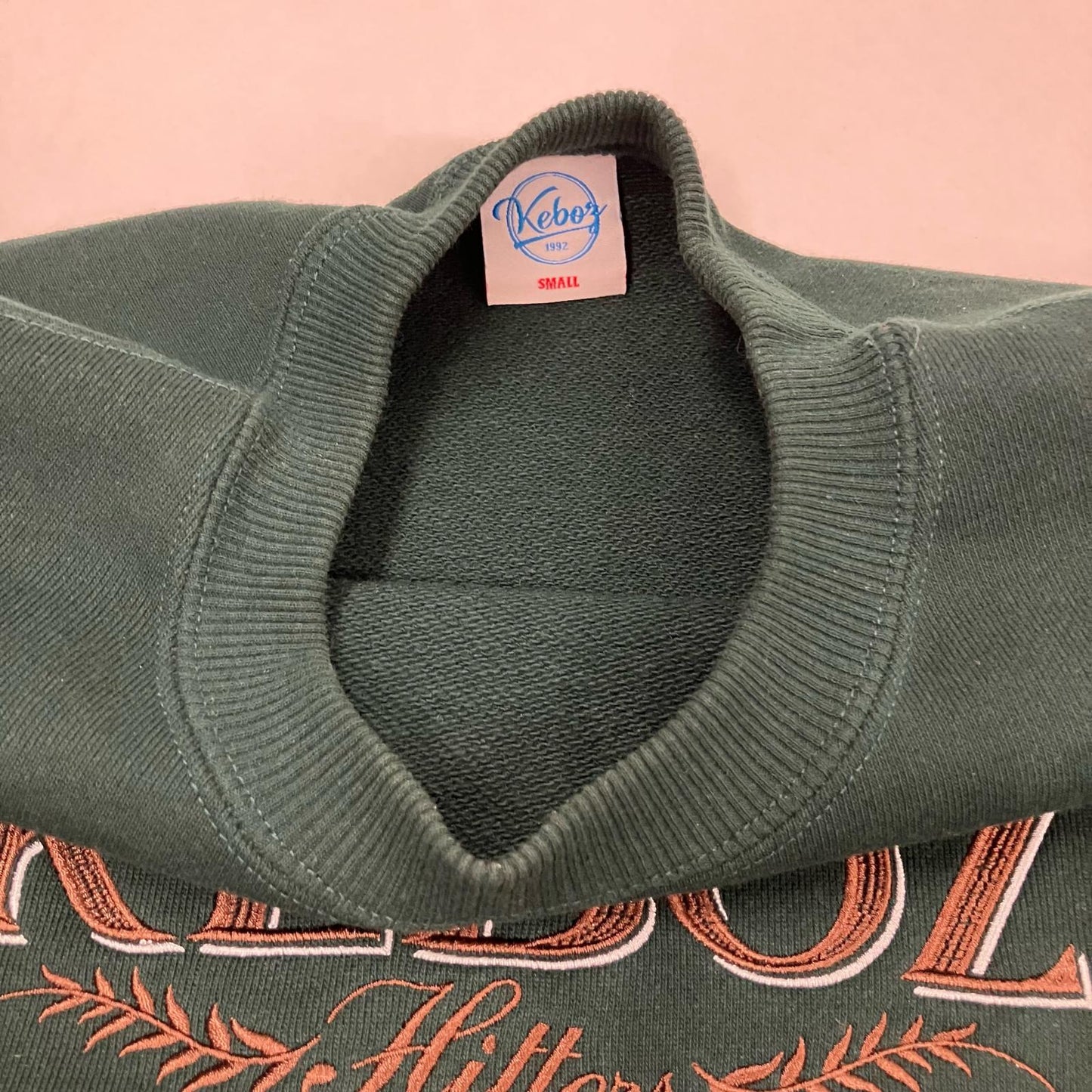 KEBOZ | ケボズ CFT SWEAT CREWNECK スウェット グリーン サイズ：S【イオン広店】