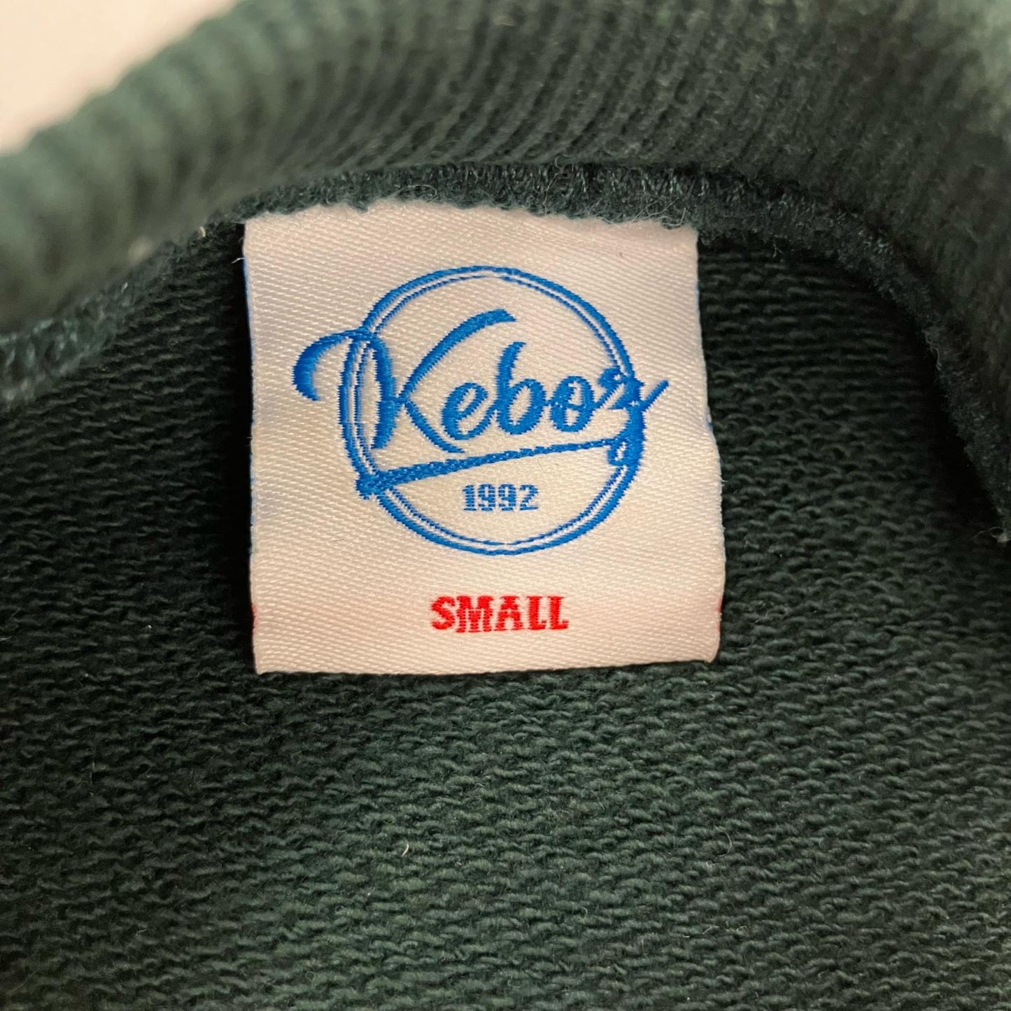 KEBOZ | ケボズ CFT SWEAT CREWNECK スウェット グリーン サイズ：S【イオン広店】