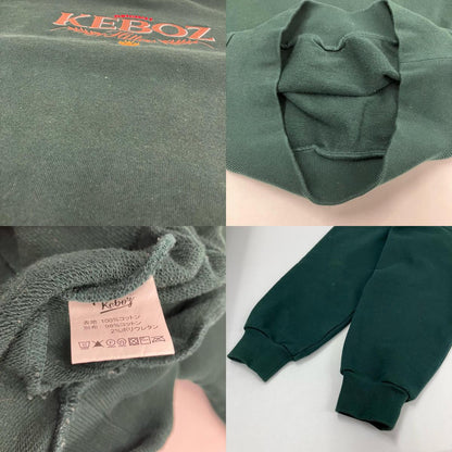 KEBOZ | ケボズ CFT SWEAT CREWNECK スウェット グリーン サイズ：S【イオン広店】