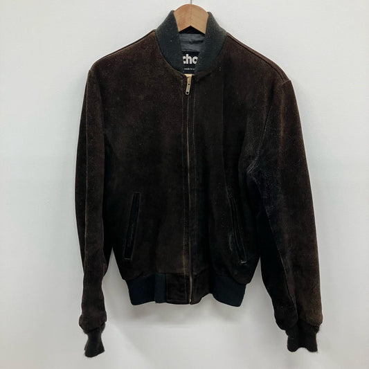 schott | ショット スウェードボンバージャケット ミリタリーコート ブラウン サイズ：36【イオン広店】