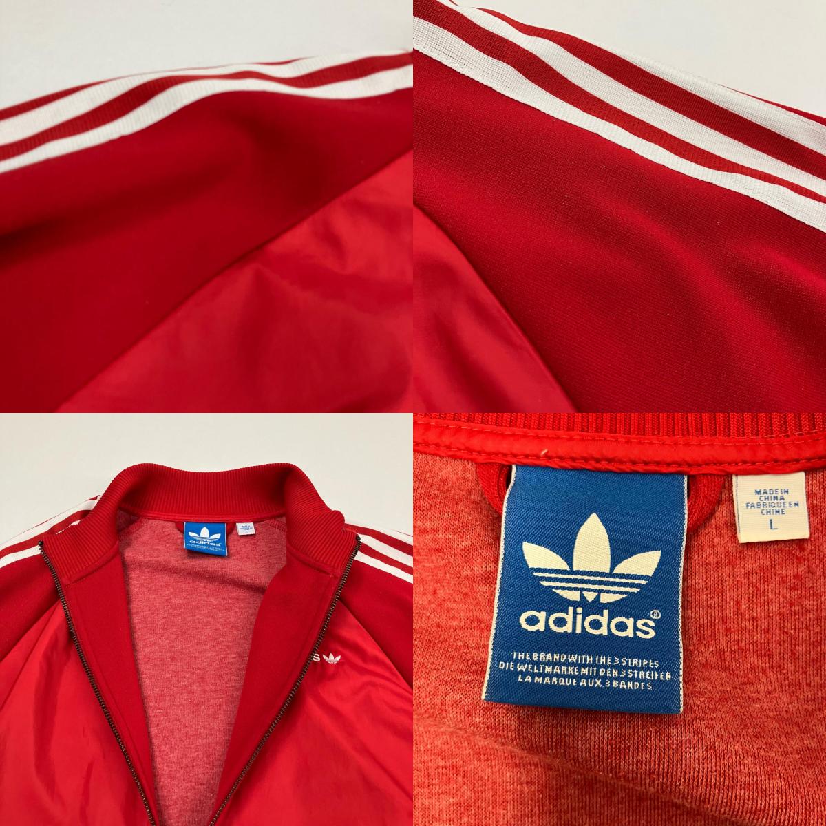 adidas | アディダス ジャージ z13799 レッド サイズ：L【イオン広店】