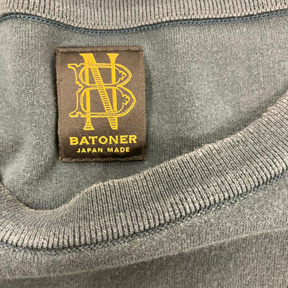 BATONER | バトナー 32GスムースTEE 半袖Ｔシャツ BN-19SM-019 ネイビー サイズ：3【イオン広店】
