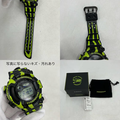 G-SHOCK | ジーショック FROGMAN　デジタルソーラー 腕時計 GW-8200TPF-1JR グリーン【イオン広店】