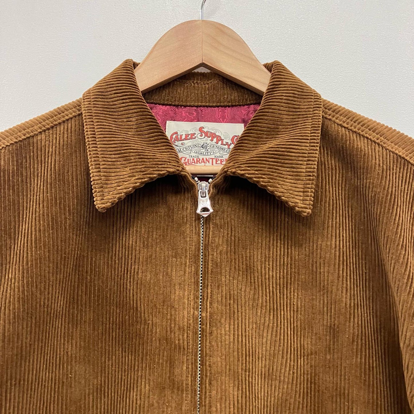 CALEE | キャリー 8w CORDUROY SWINGTOP その他アウター CL-24AW038 ブラウン サイズ：M【イオン広店】