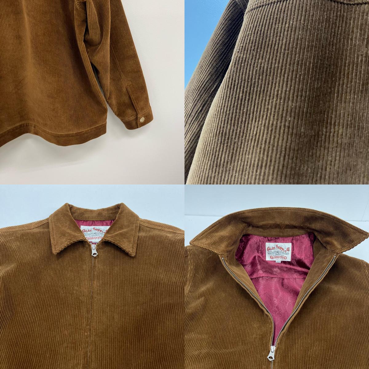 CALEE | キャリー 8w CORDUROY SWINGTOP その他アウター CL-24AW038 ブラウン サイズ：M【イオン広店】