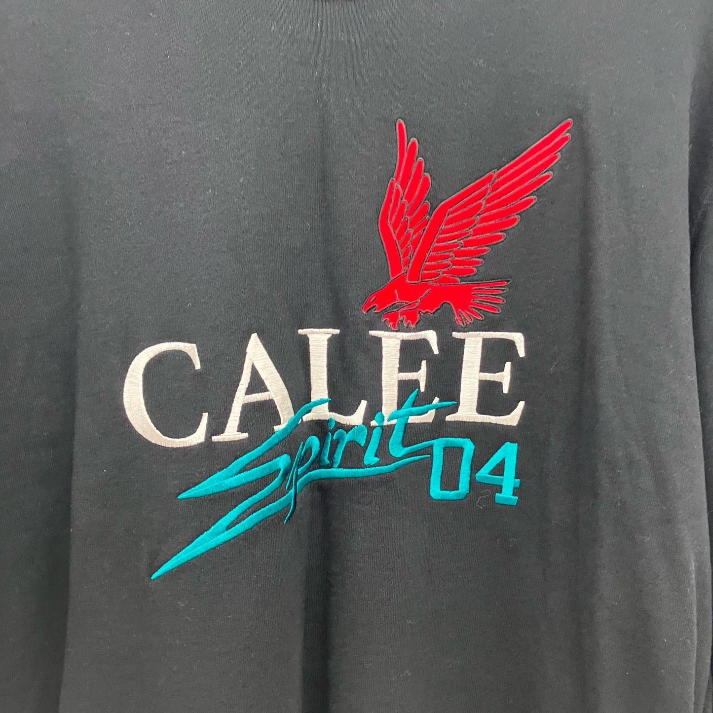 CALEE | キャリー FS LOGO CREW NECK SW スウェット CL-25AW026 ブラック サイズ：M【イオン広店】