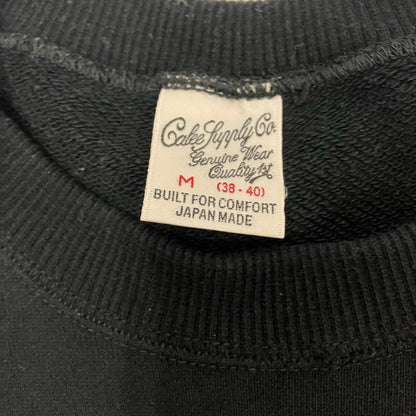 CALEE | キャリー FS LOGO CREW NECK SW スウェット CL-25AW026 ブラック サイズ：M【イオン広店】