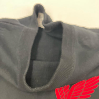 CALEE | キャリー FS LOGO CREW NECK SW スウェット CL-25AW026 ブラック サイズ：M【イオン広店】