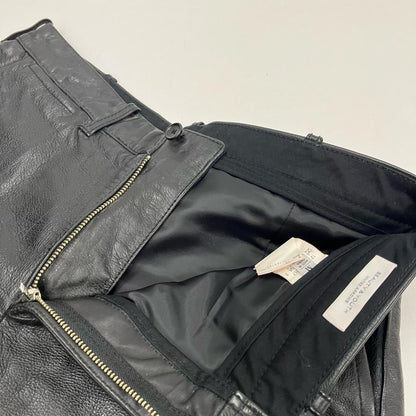 BEAUTY & YOUTH UNITED ARROWS | ビューティーアンドユースユナイテッドアローズ 牛革 パンツ ブラック サイズ：M【イオン広店】