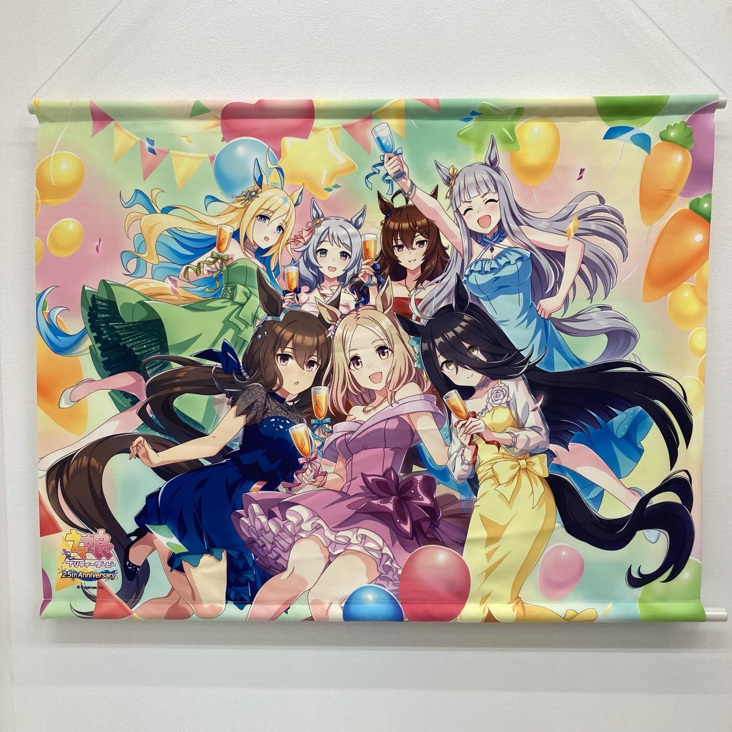 その他ホビー 2種 ウマ娘 2周年 2.5周年 タペストリー Anniversary Ver.【イオン広店】