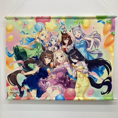 その他ホビー 2種 ウマ娘 2周年 2.5周年 タペストリー Anniversary Ver.【イオン広店】