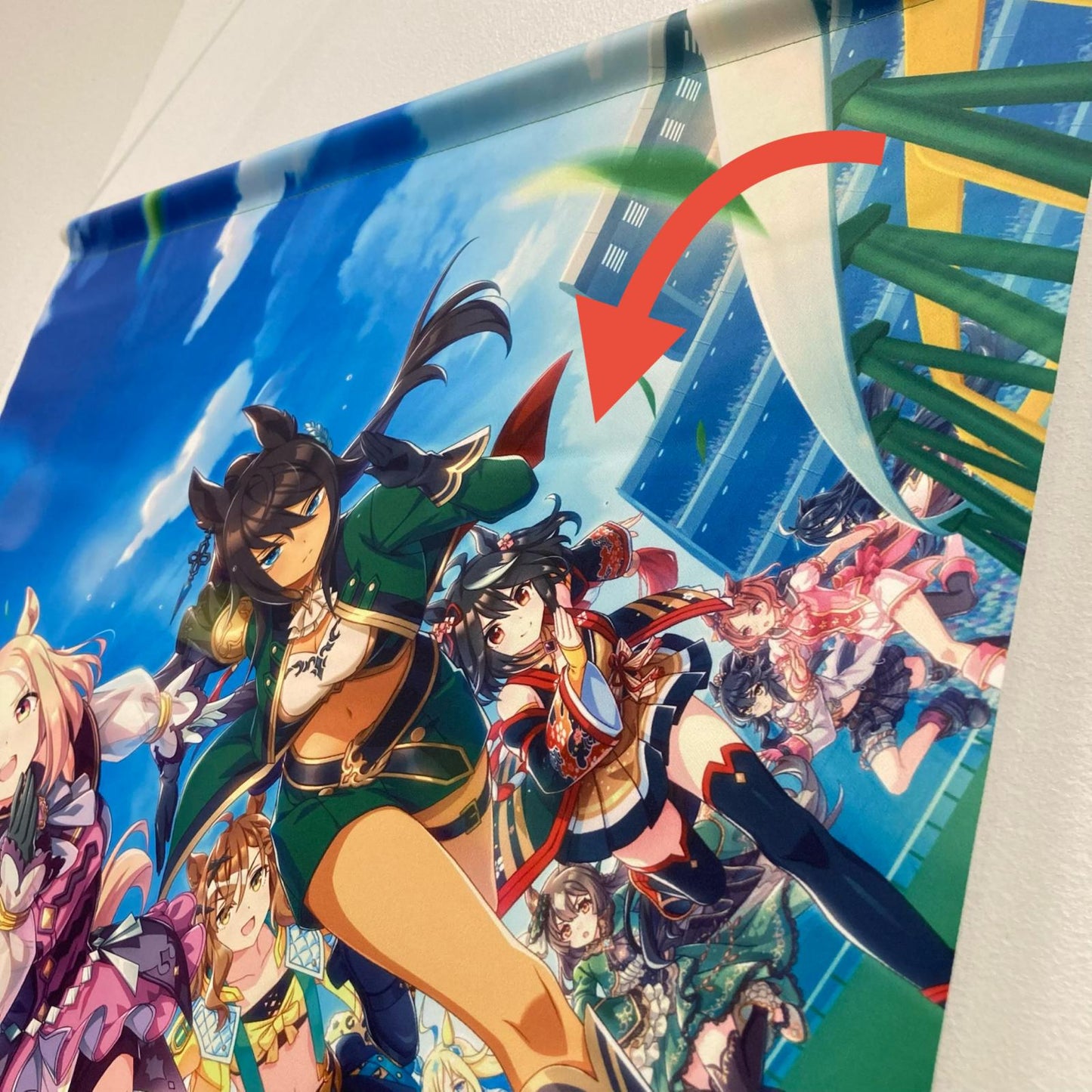 その他ホビー 2種 ウマ娘 2周年 2.5周年 タペストリー Anniversary Ver.【イオン広店】