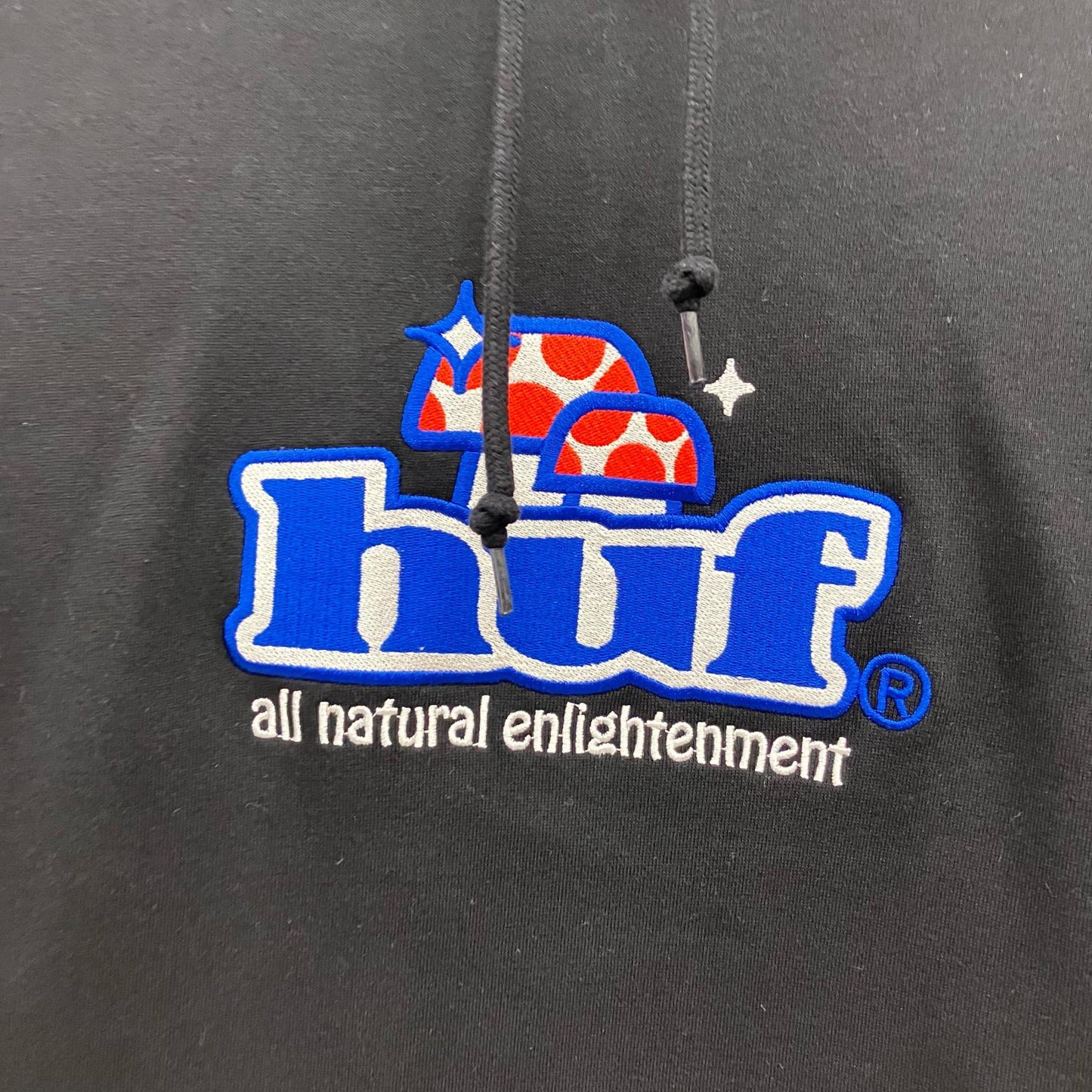HUF | ハフ パーカー ブラック サイズ：XXL【イオン広店】