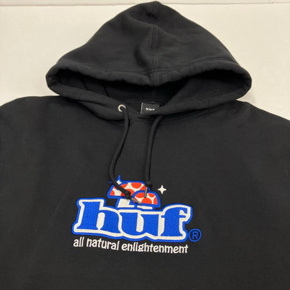 HUF | ハフ パーカー ブラック サイズ：XXL【イオン広店】