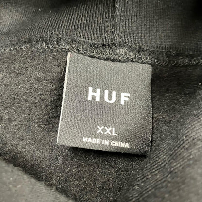 HUF | ハフ パーカー ブラック サイズ：XXL【イオン広店】