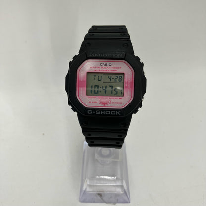 G-SHOCK | ジーショック デジタルクォーツ 腕時計 DW-5600TCB ピンク【イオン広店】