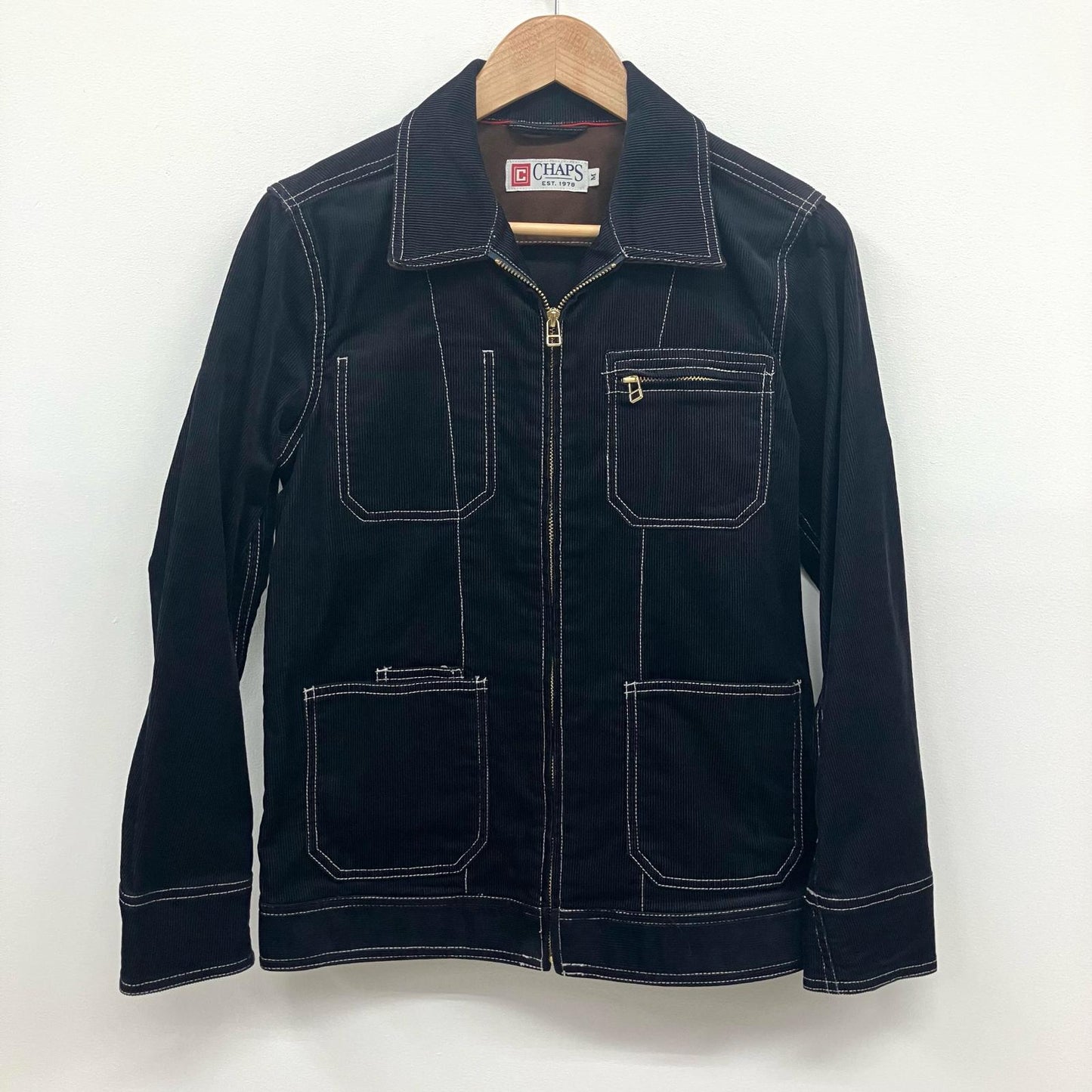 CHAPS RALPHLAUREN | チャプスラルフローレン ブルゾン ブラック サイズ：M【イオン広店】