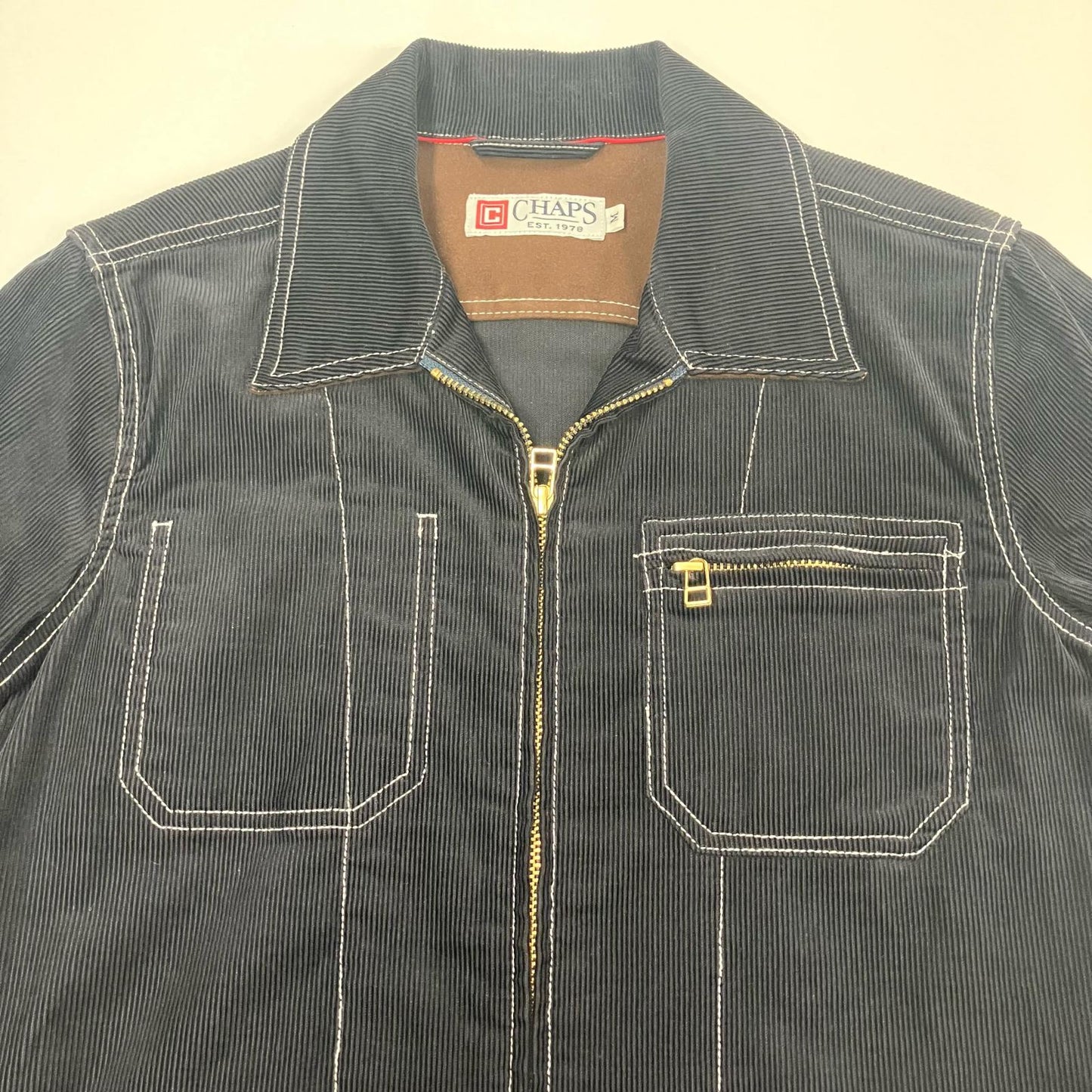 CHAPS RALPHLAUREN | チャプスラルフローレン ブルゾン ブラック サイズ：M【イオン広店】