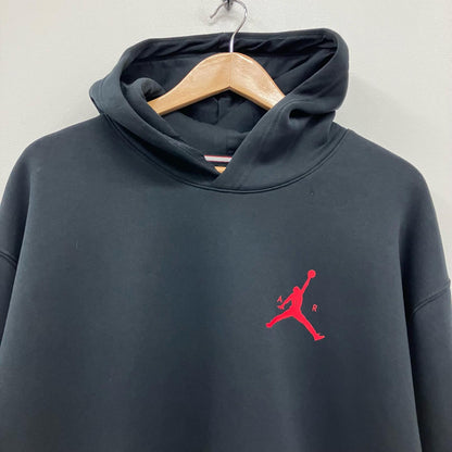 JORDAN | ジョーダン ジャンプマン フリース プルオーバー パーカー IM9795-010 ブラック サイズ：XL【イオン広店】