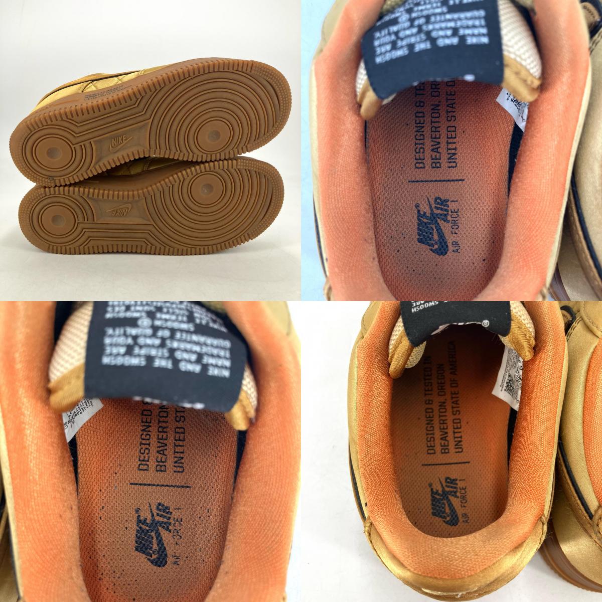 NIKE | ナイキ Air Force 1 Low スニーカー CU6724-777 ゴールド 26cm【イオン広店】