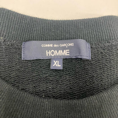 COMME des GARCONS HOMME | コムデギャルソンオム Logo Crewneck スウェット HO-T104 ブラック サイズ：XL【イオン広店】