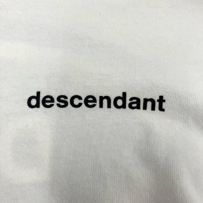 DESCENDANT | ディセンダント MAUNTAIN RANGE L/S 長袖Ｔシャツ ホワイト サイズ：3【イオン広店】