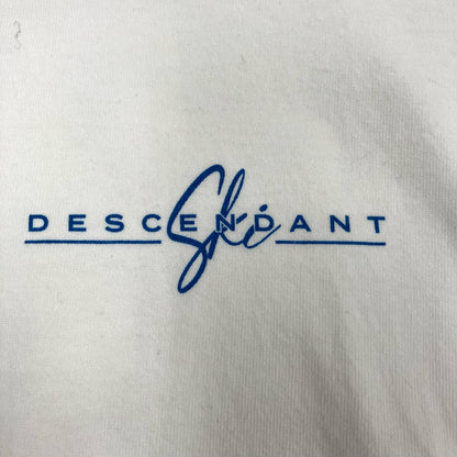 DESCENDANT | ディセンダント DESCENDANT?23AW?SPUR?LS 長袖Ｔシャツ ホワイト サイズ：2【イオン広店】