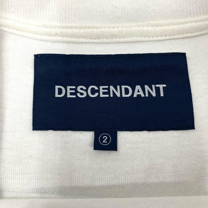 DESCENDANT | ディセンダント DESCENDANT?23AW?SPUR?LS 長袖Ｔシャツ ホワイト サイズ：2【イオン広店】