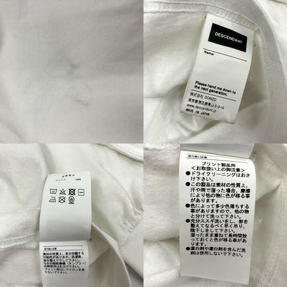 DESCENDANT | ディセンダント DESCENDANT?23AW?SPUR?LS 長袖Ｔシャツ ホワイト サイズ：2【イオン広店】