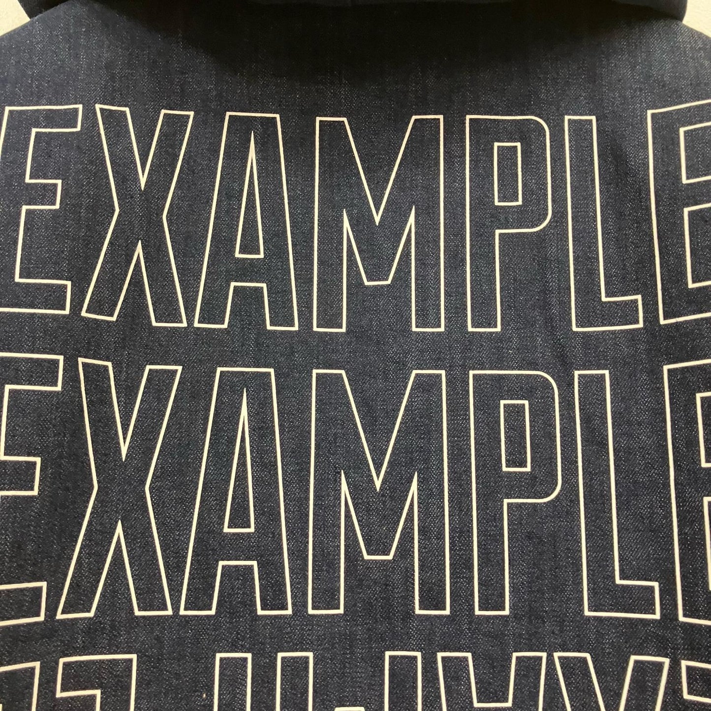 EXAMPLE | イグザンプル デニム インディゴ サイズ：M【イオン広店】