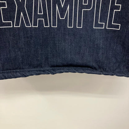 EXAMPLE | イグザンプル デニム インディゴ サイズ：M【イオン広店】