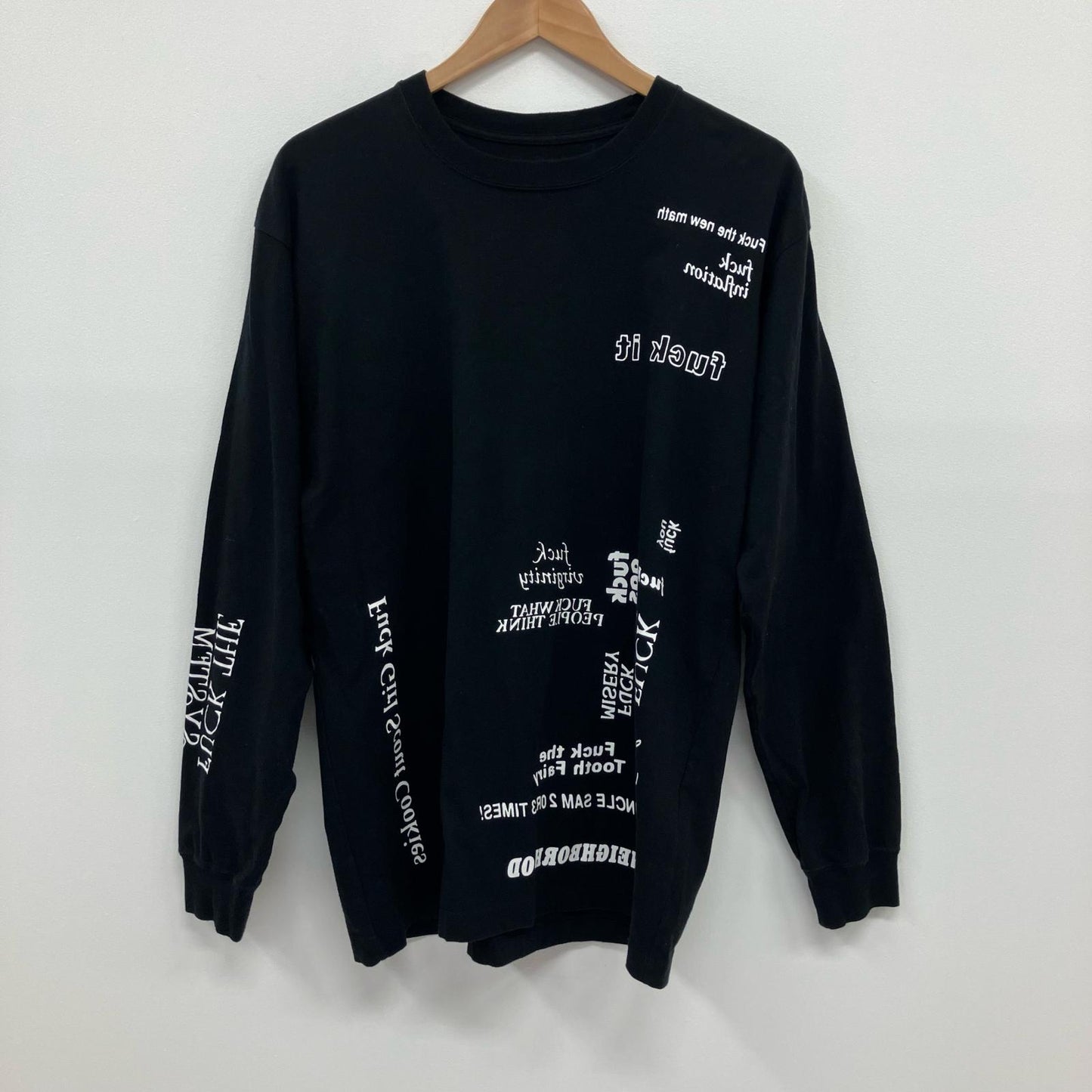 NEIGHBORHOOD | ネイバーフッド 長袖Ｔシャツ ブラック サイズ：M【イオン広店】