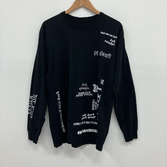 NEIGHBORHOOD | ネイバーフッド 長袖Ｔシャツ ブラック サイズ：M【イオン広店】